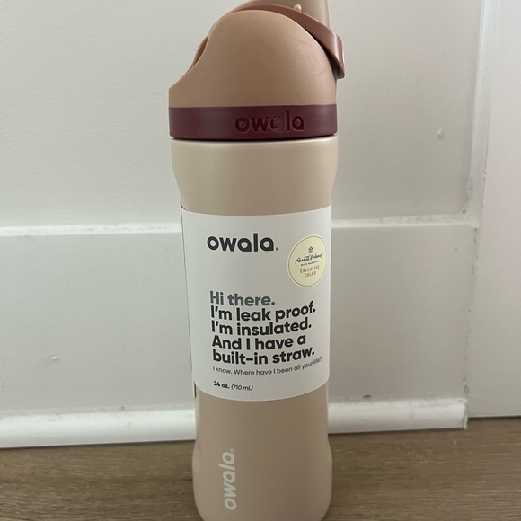 Owala FreeSip 24oz- Limited Edition with Hearth & Hand in color Butterscotch - Picture 2 of 5
